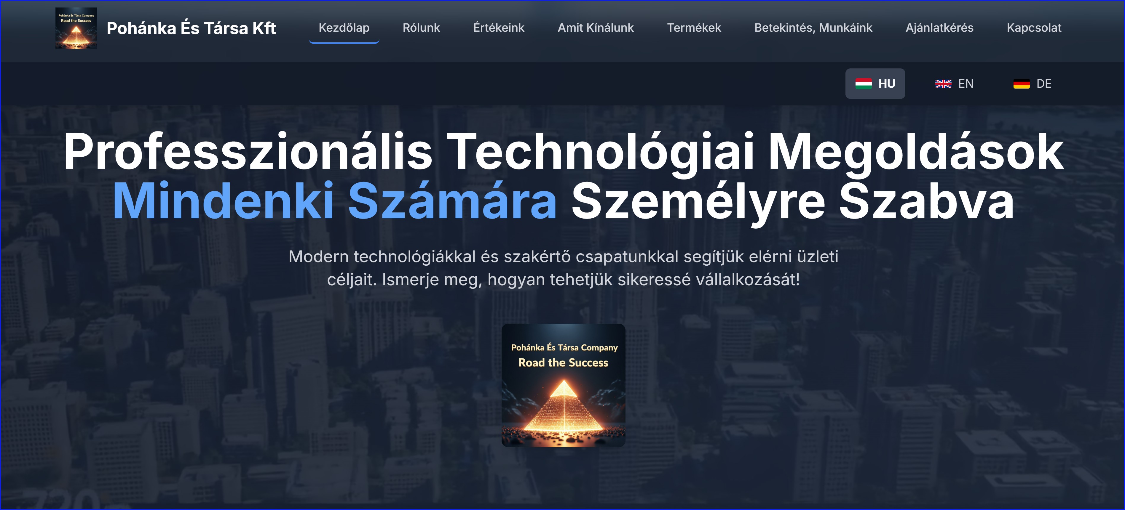 Pohánka És Társa Kft Weboldal Referencia
